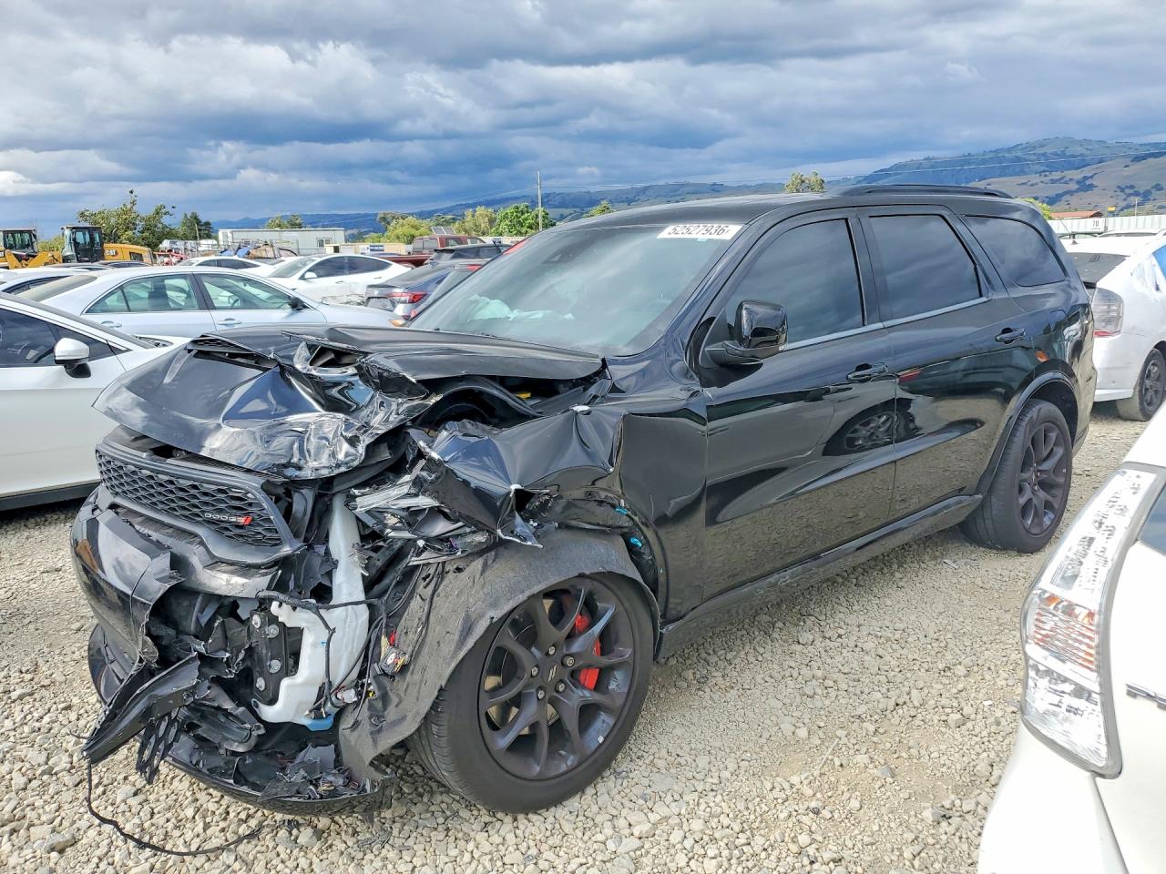 2023 Dodge Durango Hemi Orange, VIN 1C4SDJCT7PC547266 — Front end