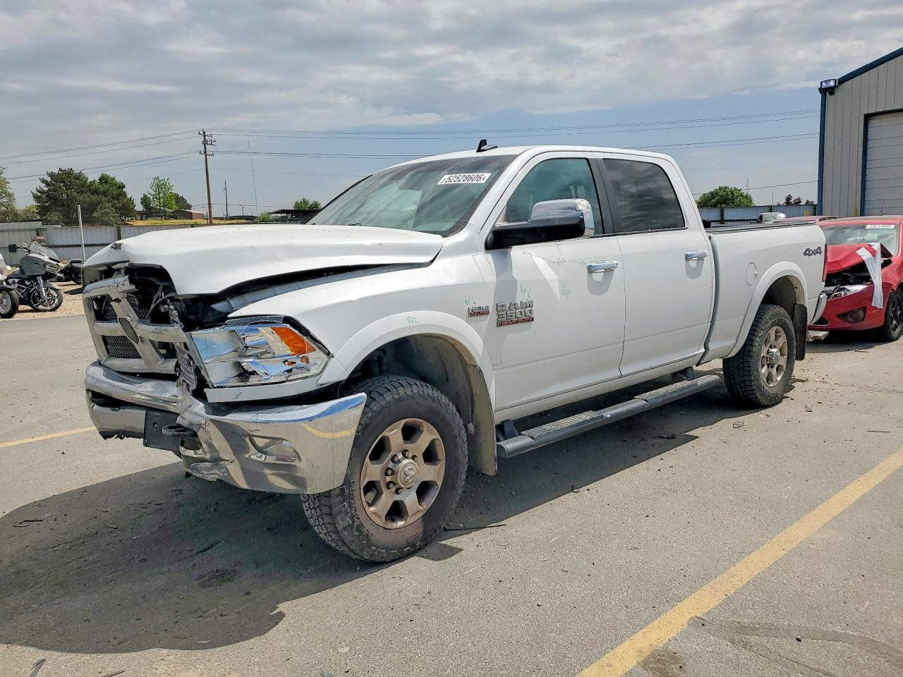 2018 Ram 3500 SLT, VIN 3C63R3DJ2JG249346 — Front end