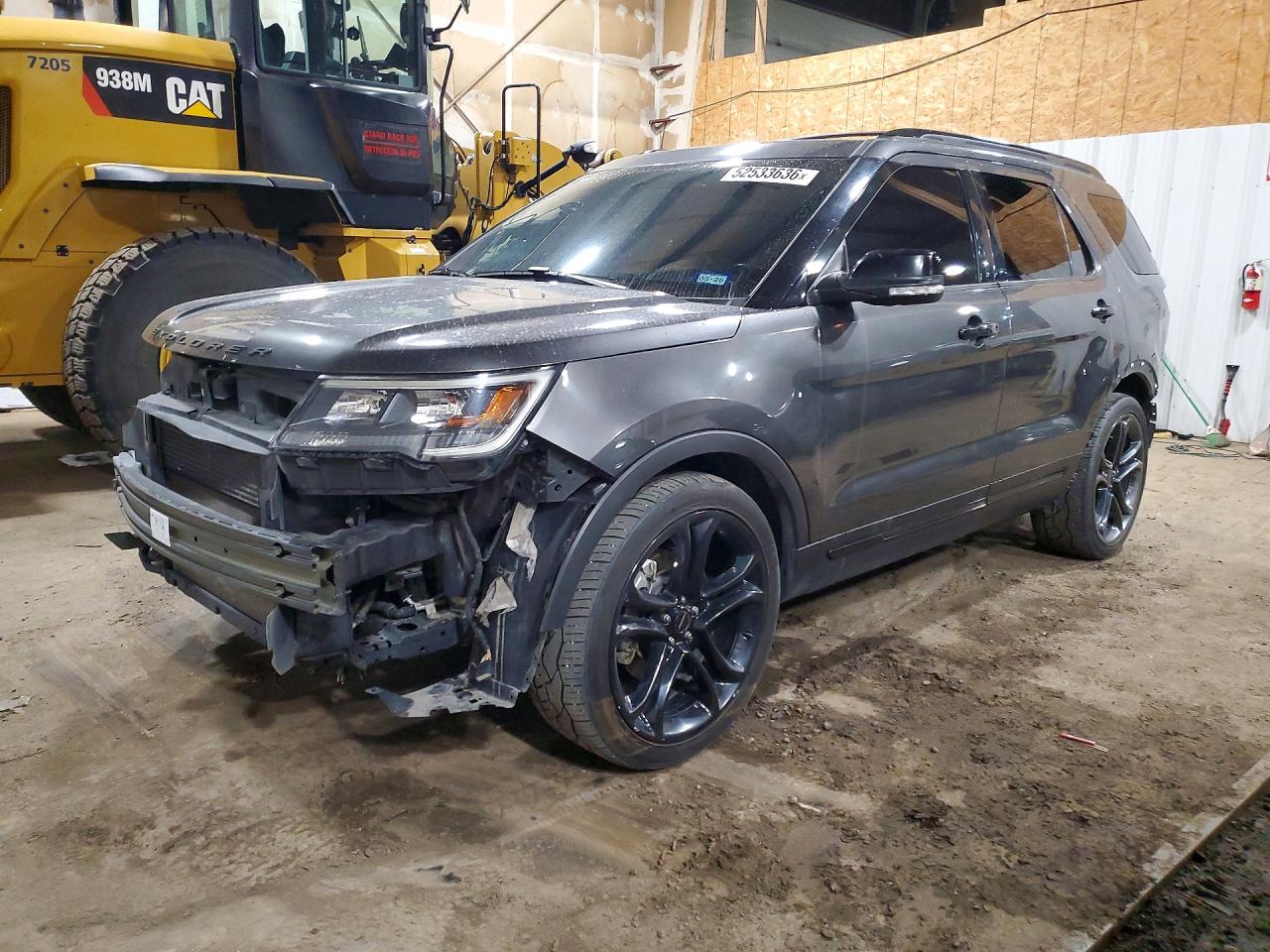 2017 Ford Explorer Sport, VIN 1FM5K8GT6HGC64711 — Rear end