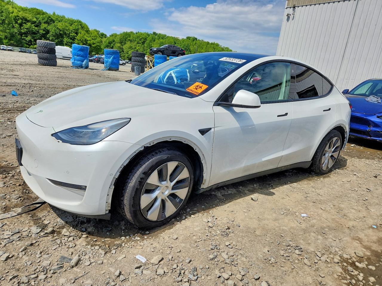 2021 Tesla Model Y Long Range, VIN 5YJYGDEE0MF204248 — All over