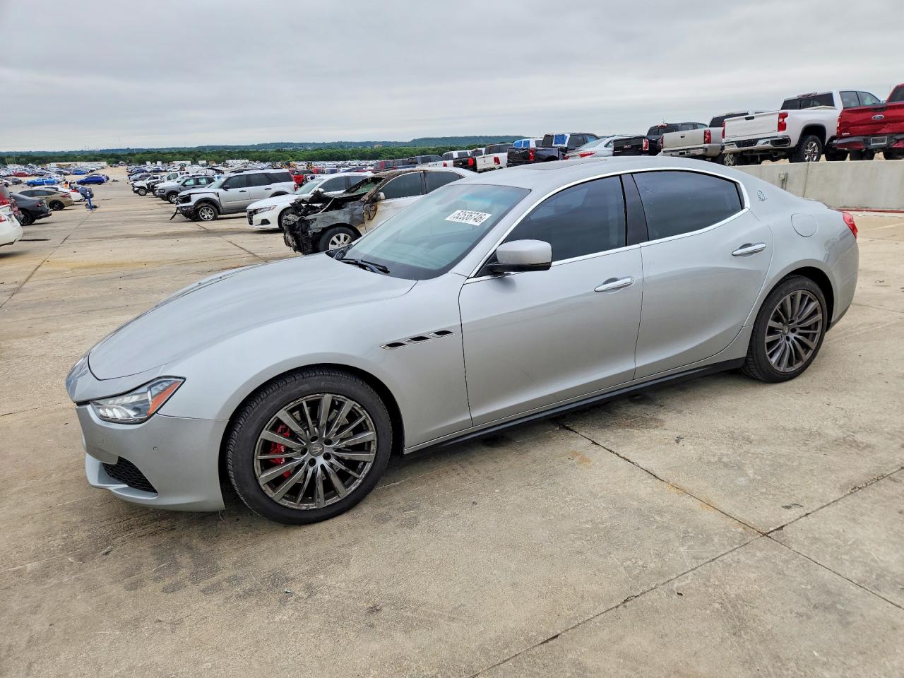 2016 Maserati Ghibli S, VIN ZAM57RSA1G1181072 — Hail