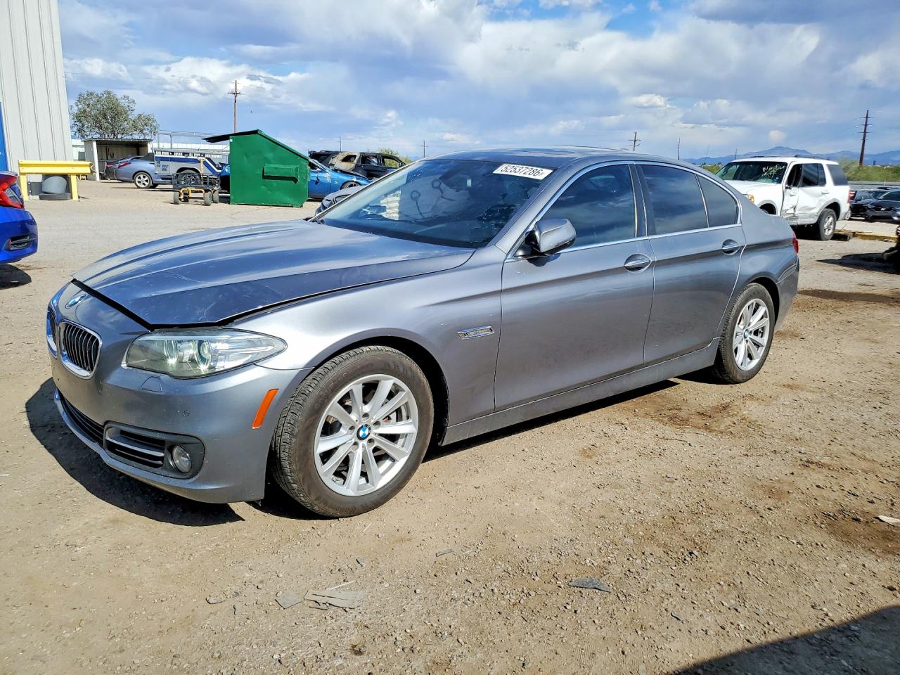 2016 BMW 5 Series 528i, VIN WBA5A5C53GG351247 — Side