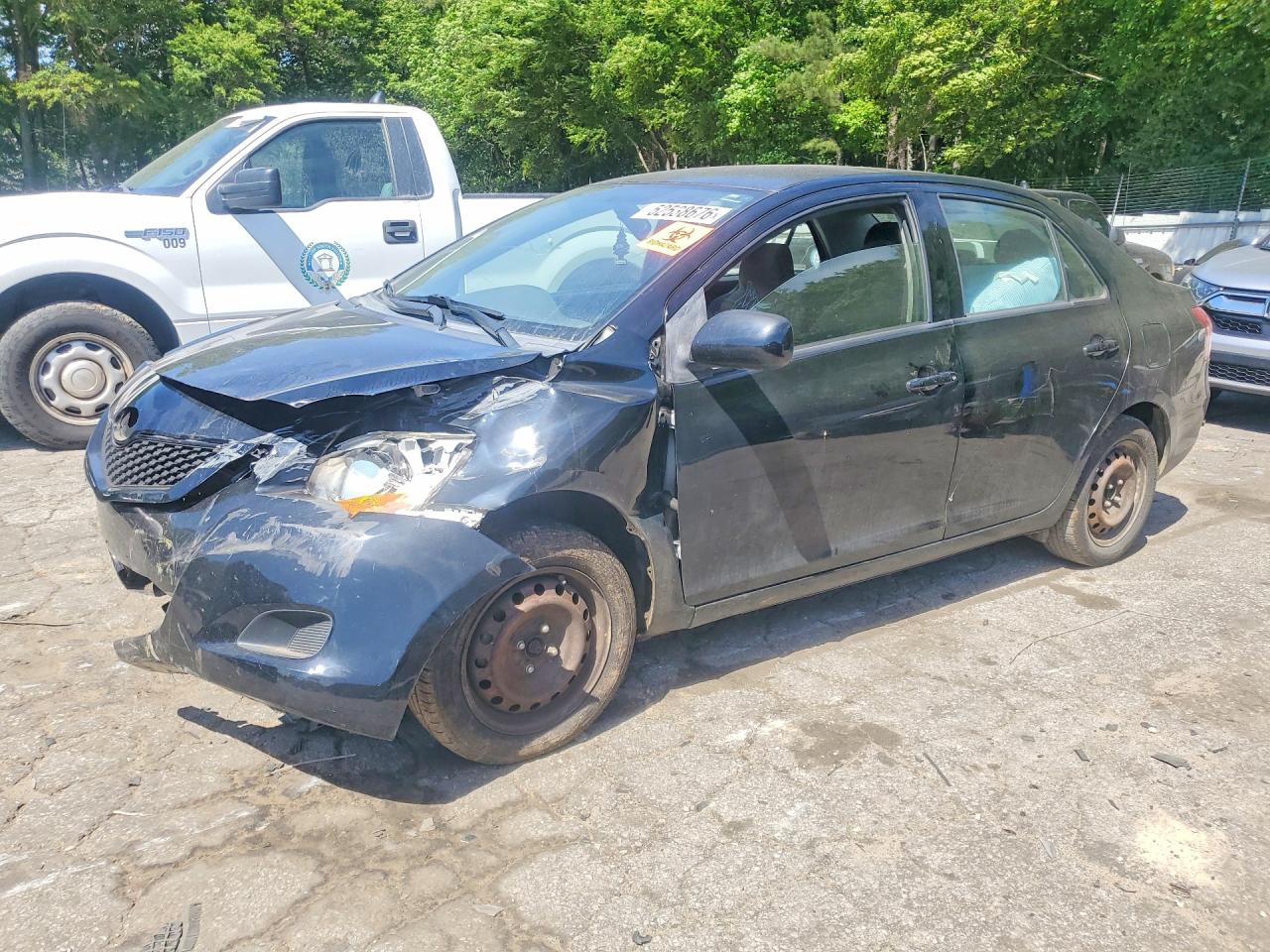 2012 Toyota Yaris, VIN JTDBT4K34CL017238 — Front end