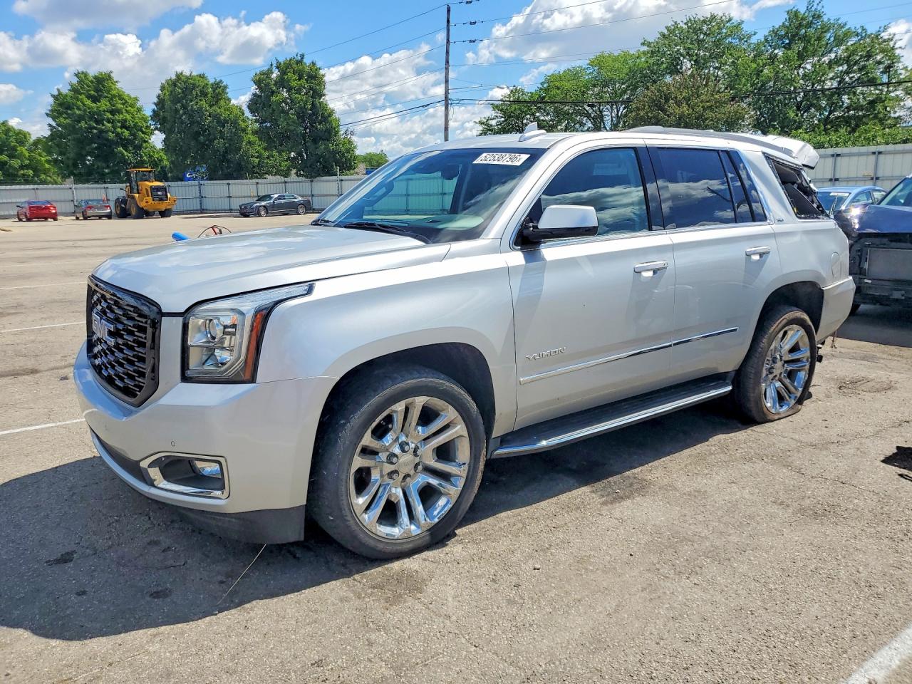 2017 GMC Yukon SLT, VIN 1GKS2BKC1HR407004 — Rear end
