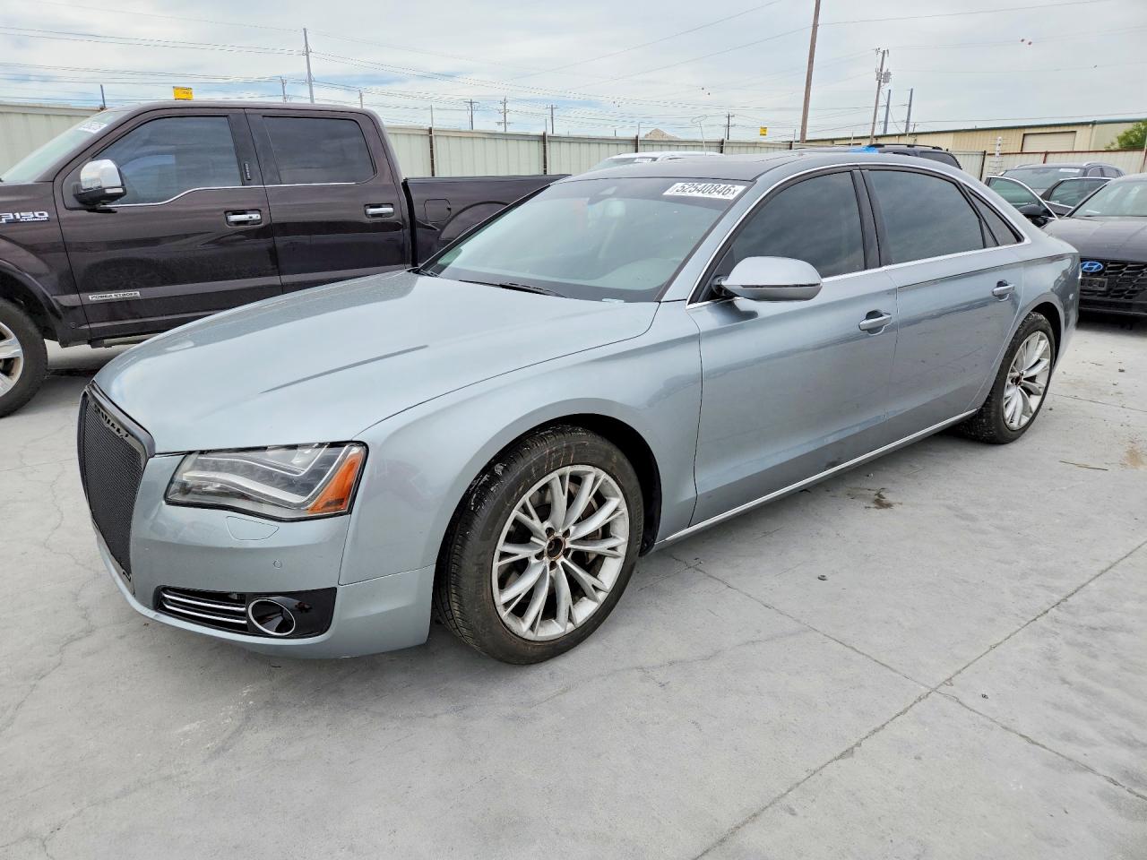 2012 Audi A8, VIN WAURVAFD2CN009652 — Water / flood