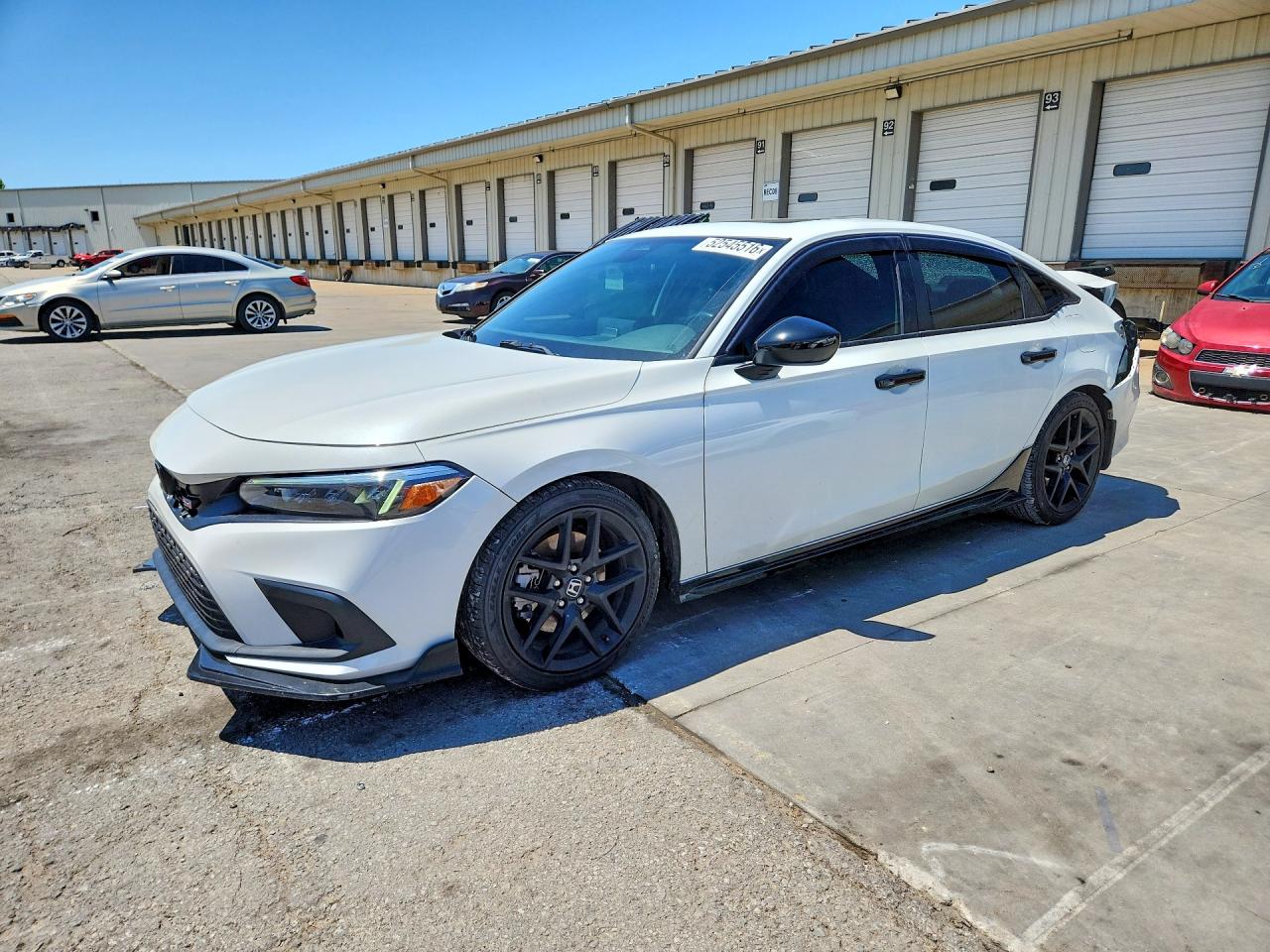 2022 Honda Civic Si, VIN 2HGFE1E59NH476032 — Rear end