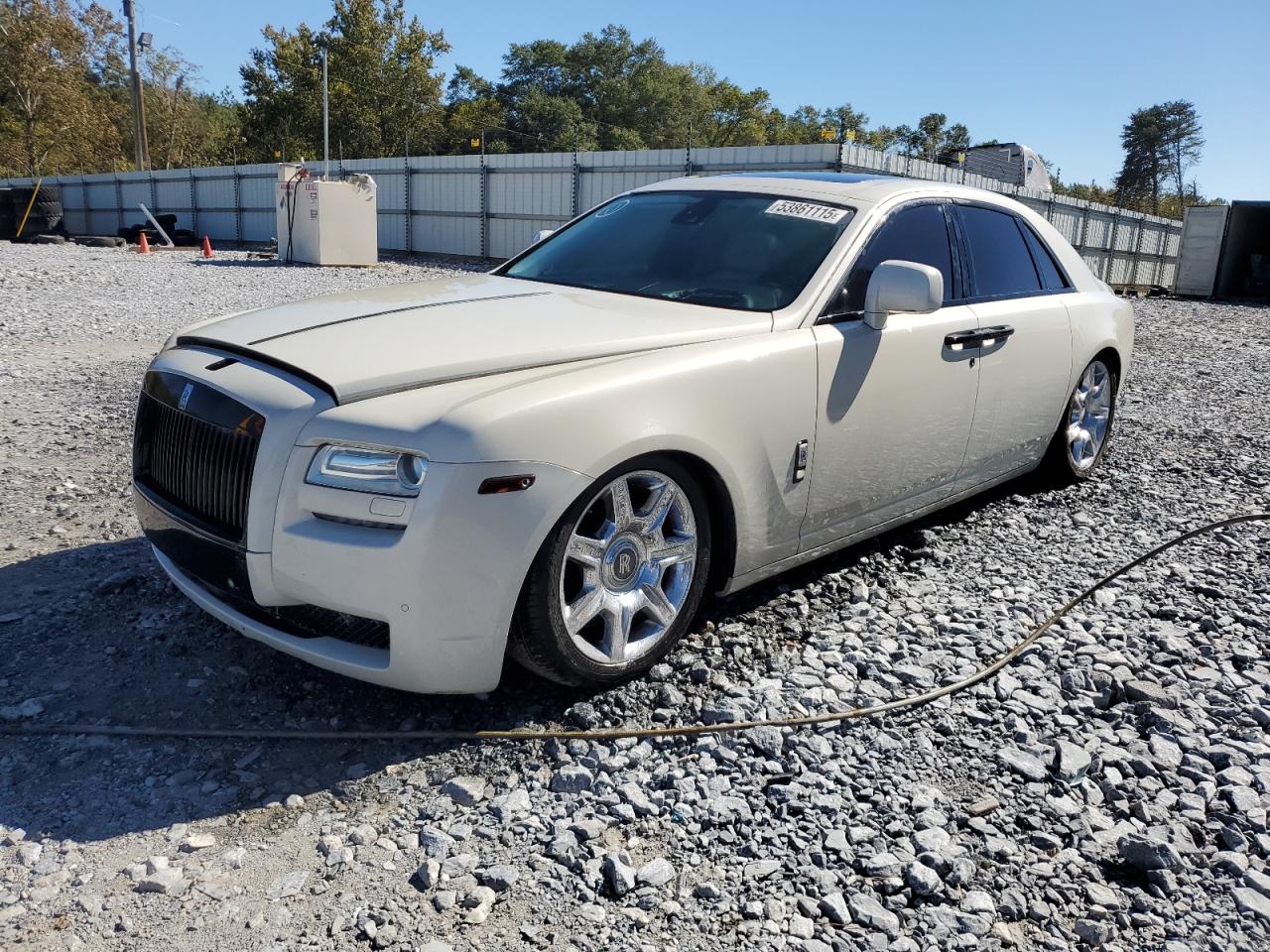 2011 Rolls-Royce Ghost, VIN SCA664S5XBUX50081 — Minor dents and scratches