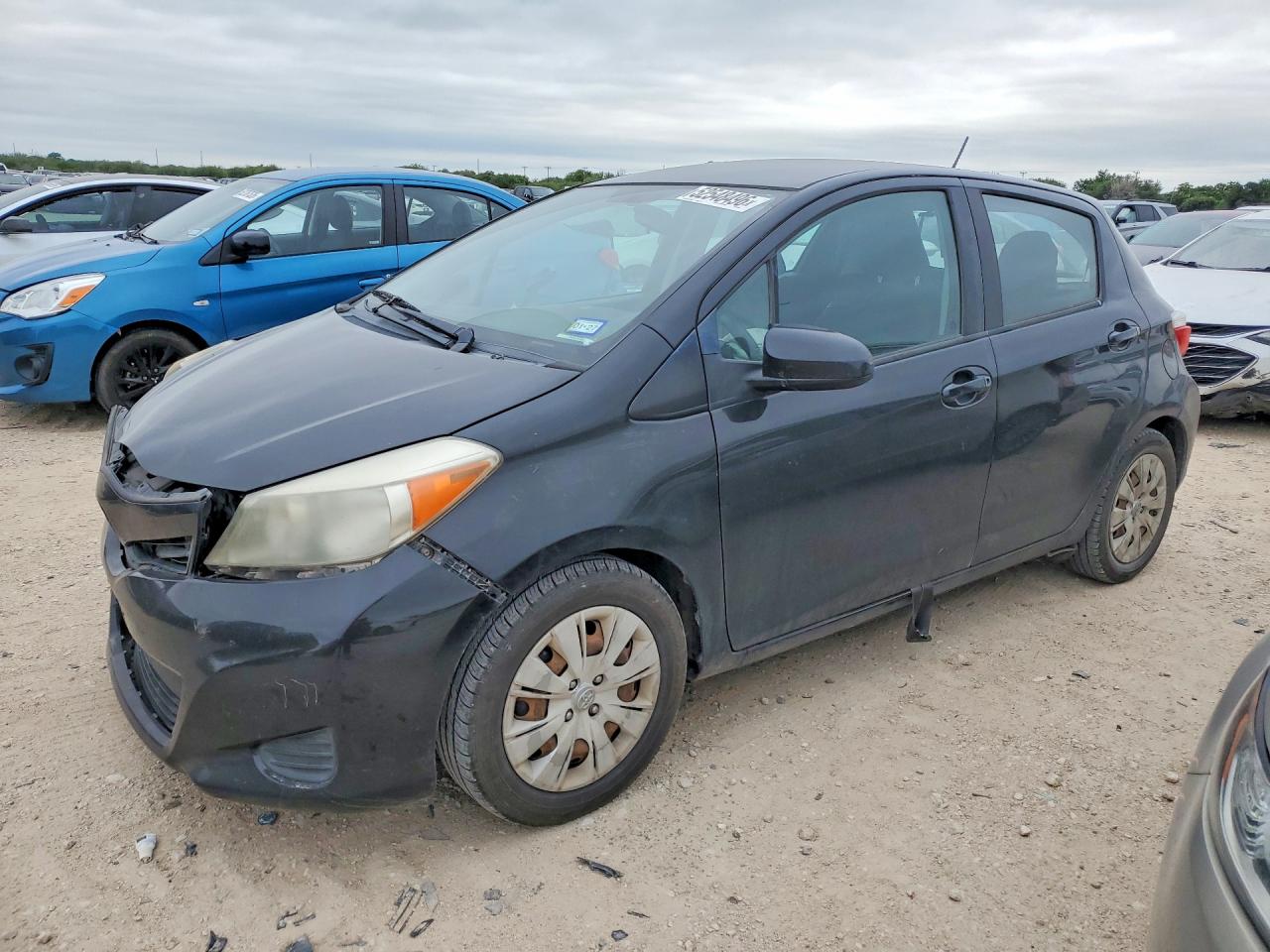 2014 Toyota Yaris L, VIN VNKKTUD35EA006526 — Front end