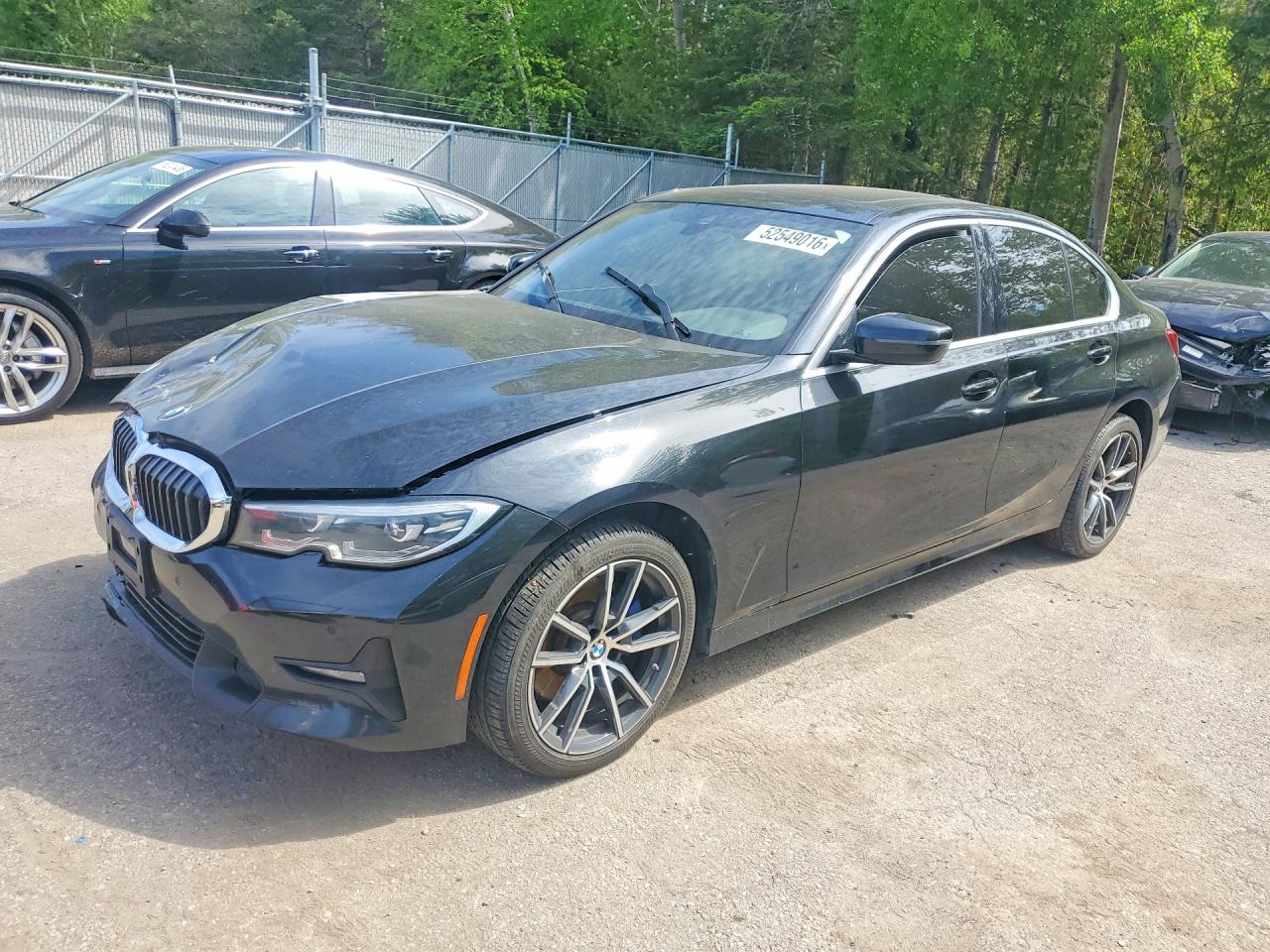 2020 BMW 3 Series 330i xDrive, VIN WBA5R7C08LFH43328 — Перед