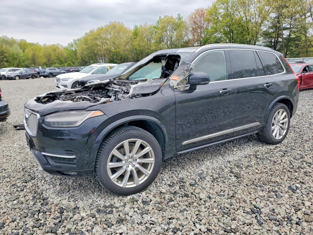 2018 Volvo XC90 Inscription, VIN YV4A22PL9J1213158 — Пожар