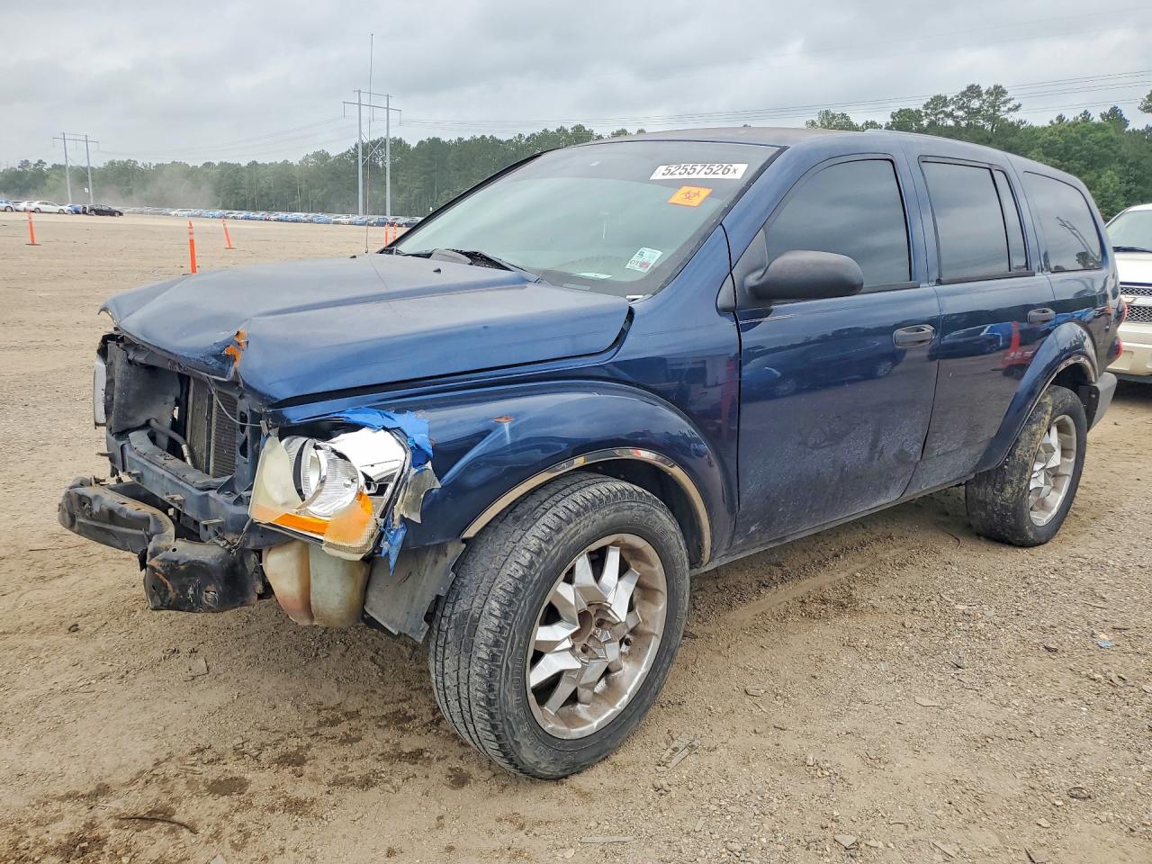 2005 Dodge Durango SXT, VIN 1D4HD38K95F548794 — Front end