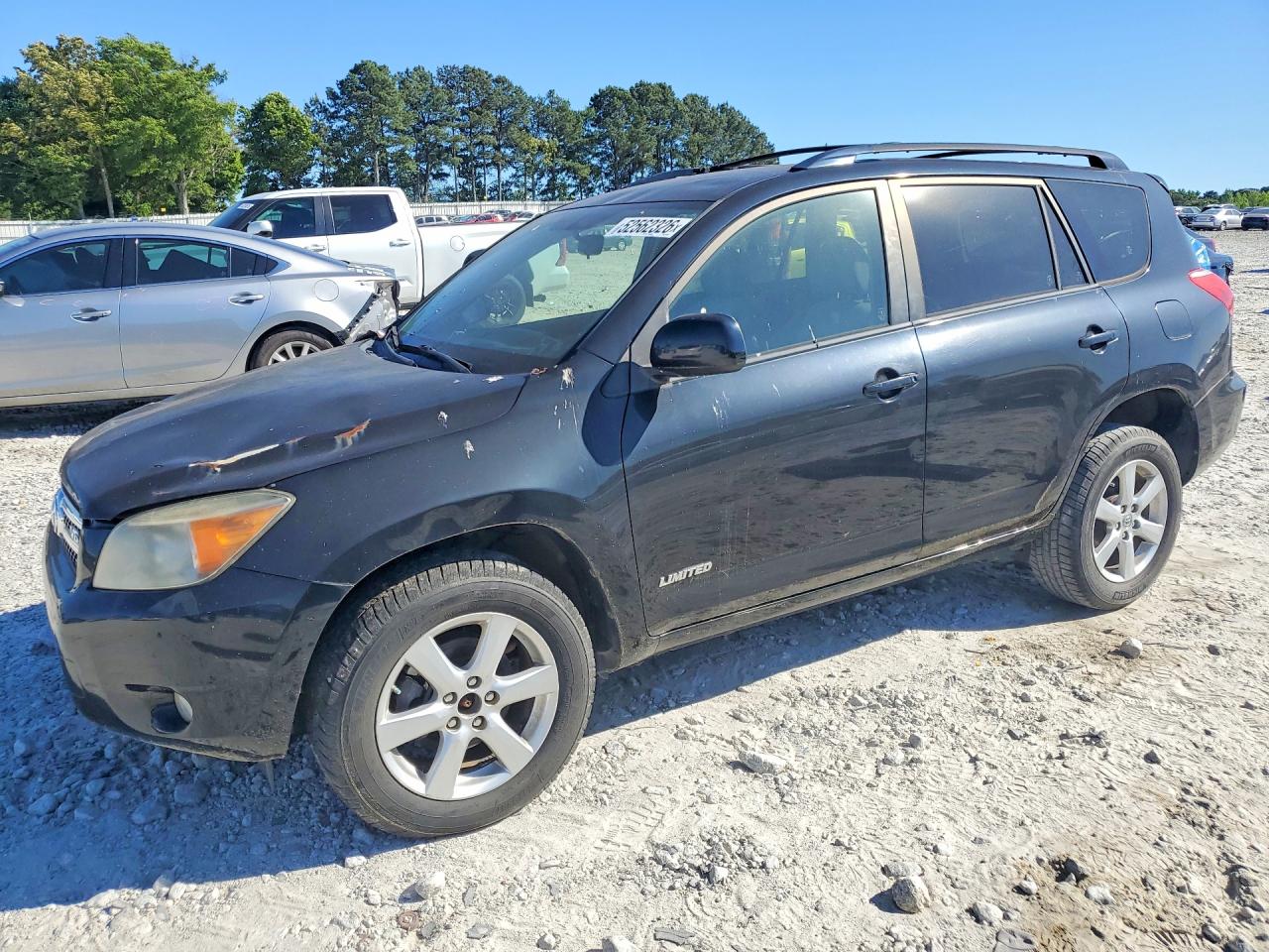 2007 Toyota RAV4 Limited, VIN JTMBK31V576010769 — Engine fire