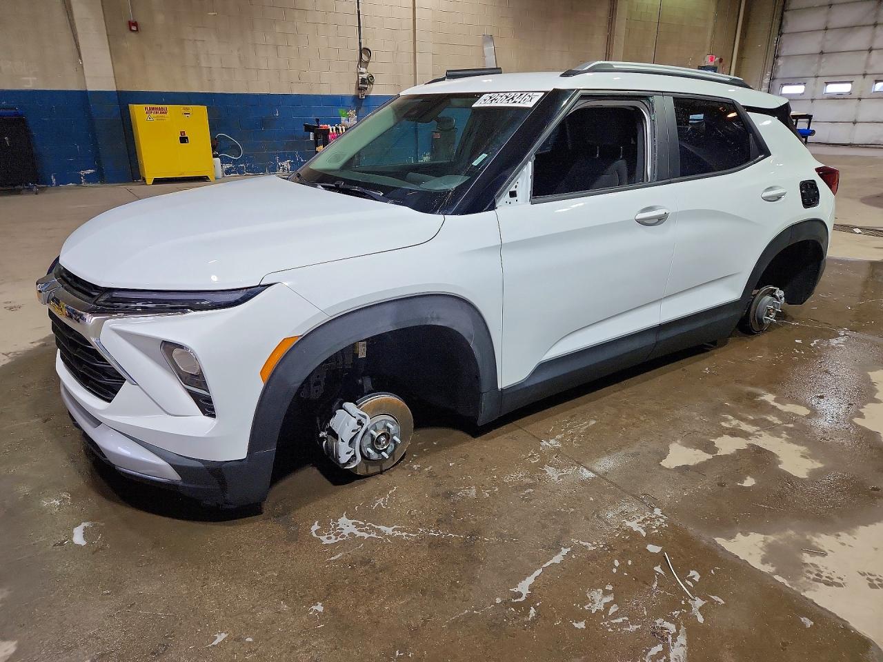 2025 Chevrolet TrailBlazer LT, VIN KL79MRSL7SB203852 — Stripped