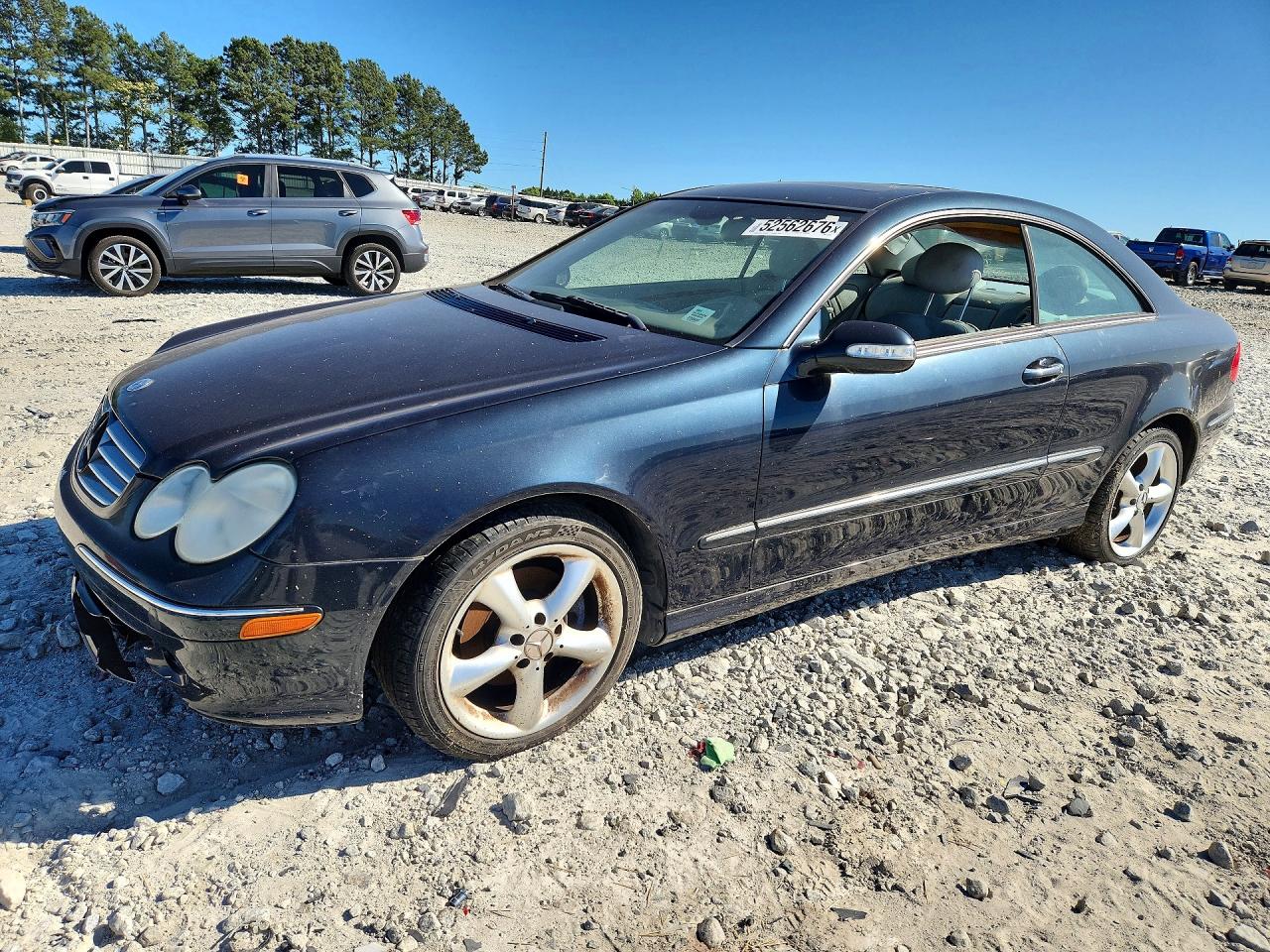 2004 Mercedes-Benz CLK 320, VIN WDBTJ65J34F079650 — Rear end