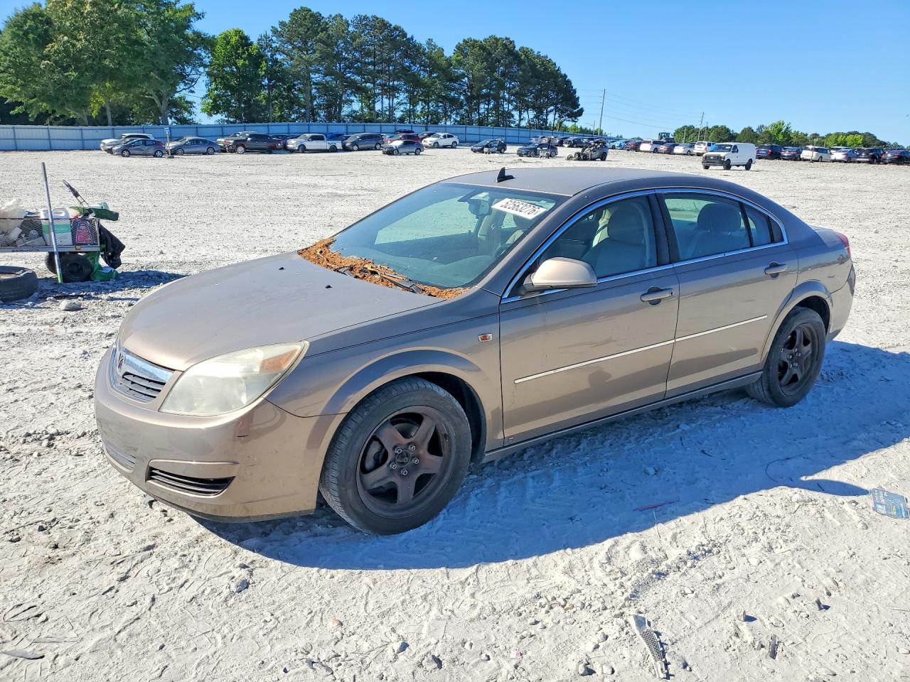 2008 Saturn Aura XE, VIN 1G8ZS57B08F262254 — Мелкие вмятины и царапины