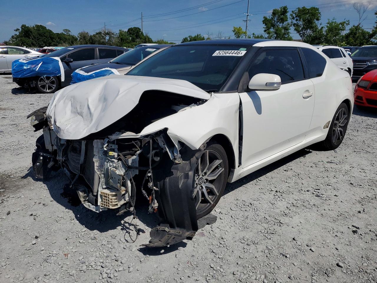 2014 Scion tC, VIN JTKJF5C77E3071946 — Front end