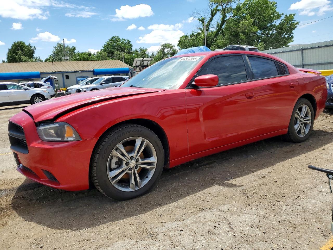 2012 Dodge Charger SXT Plus, VIN 2C3CDXJG4CH183669 — Hail