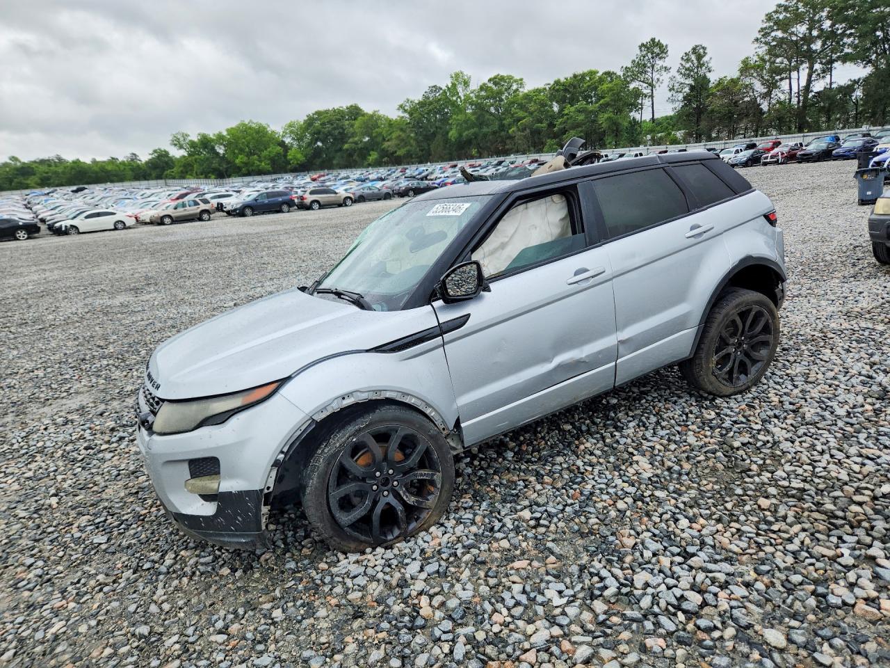 2015 Land Rover Range Rover Evoque Dynamic, VIN SALVT2BG9FH040616 — Rollover