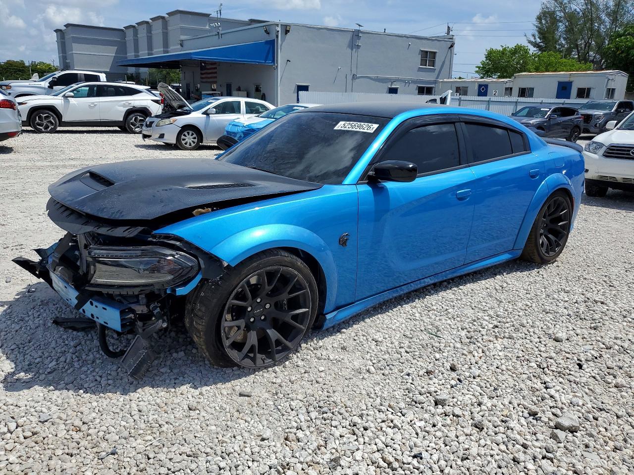 2023 Dodge Charger SRT Hellcat Widebody Jailbreak, VIN 2C3CDXL97PH630497 — Front end