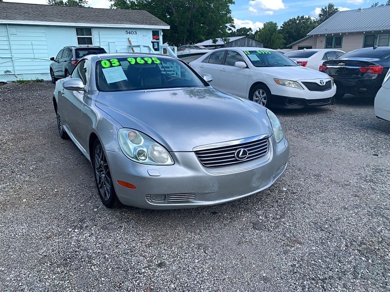 2003 Lexus SC 430, VIN JTHFN48Y630047968 — Normal wear