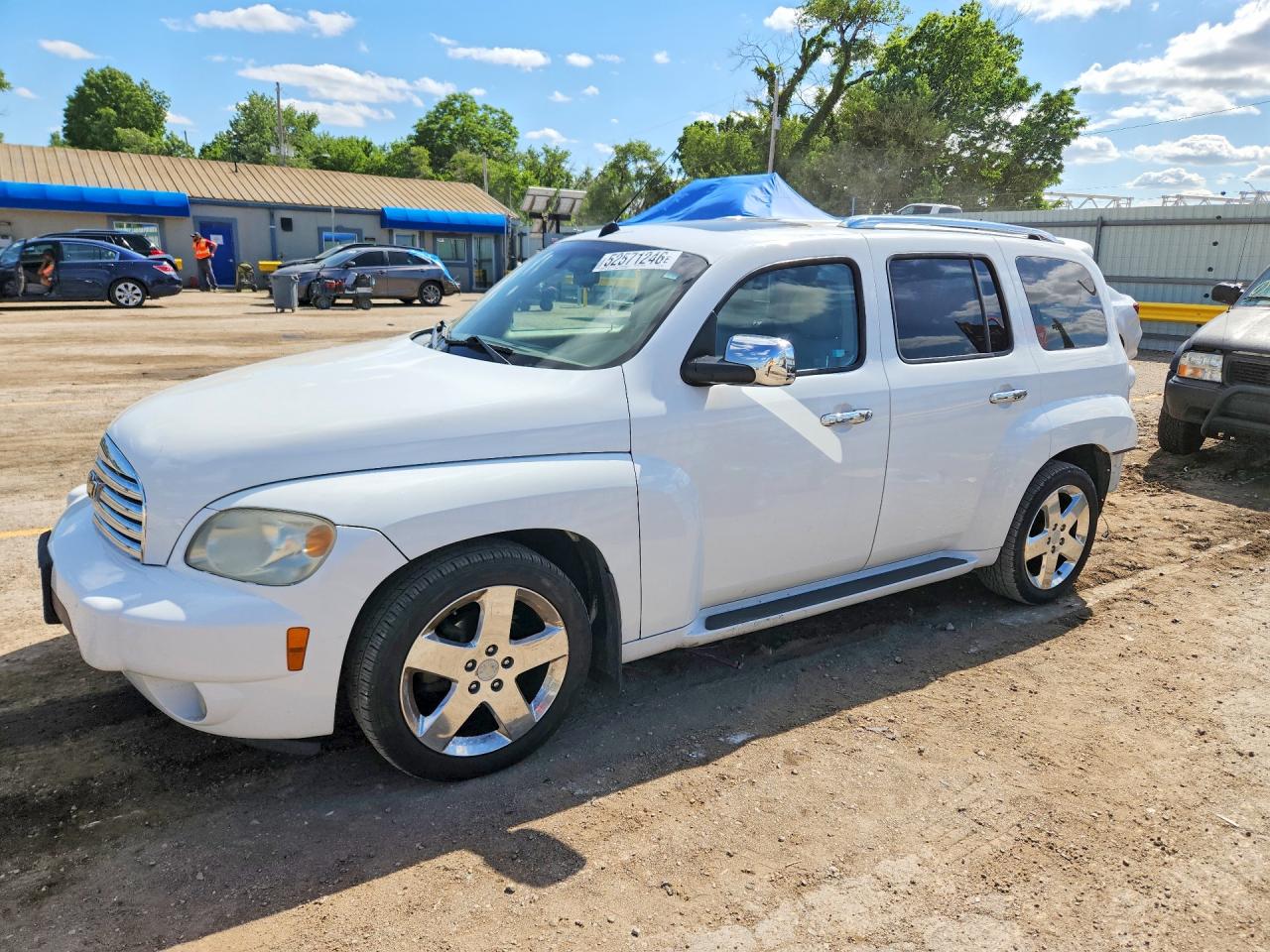 2007 Chevrolet HHR LT, VIN 3GNDA33P67S575075 — Rear end