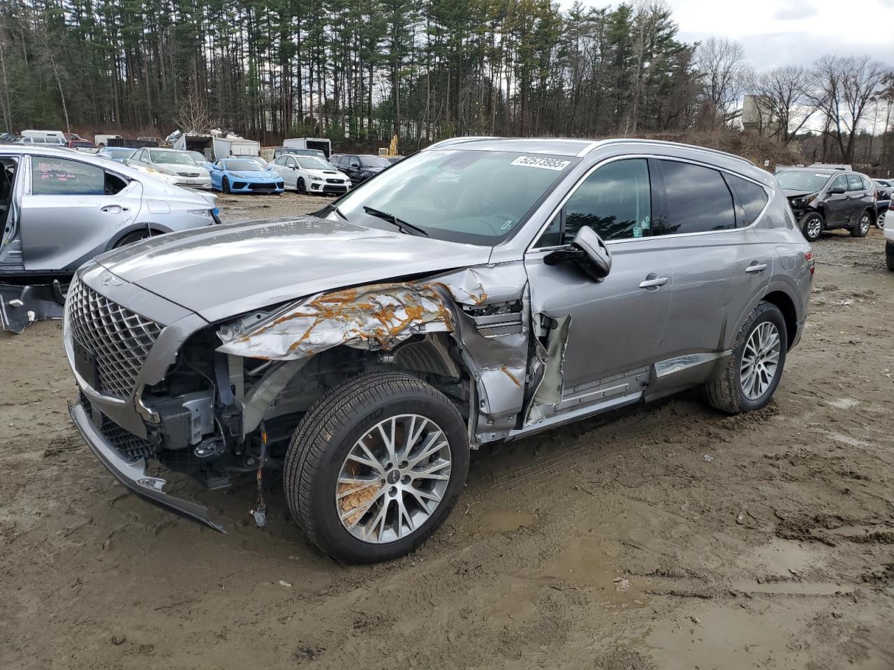 2024 Genesis GV80, VIN KMUHBDSB5RU167055 — Front end