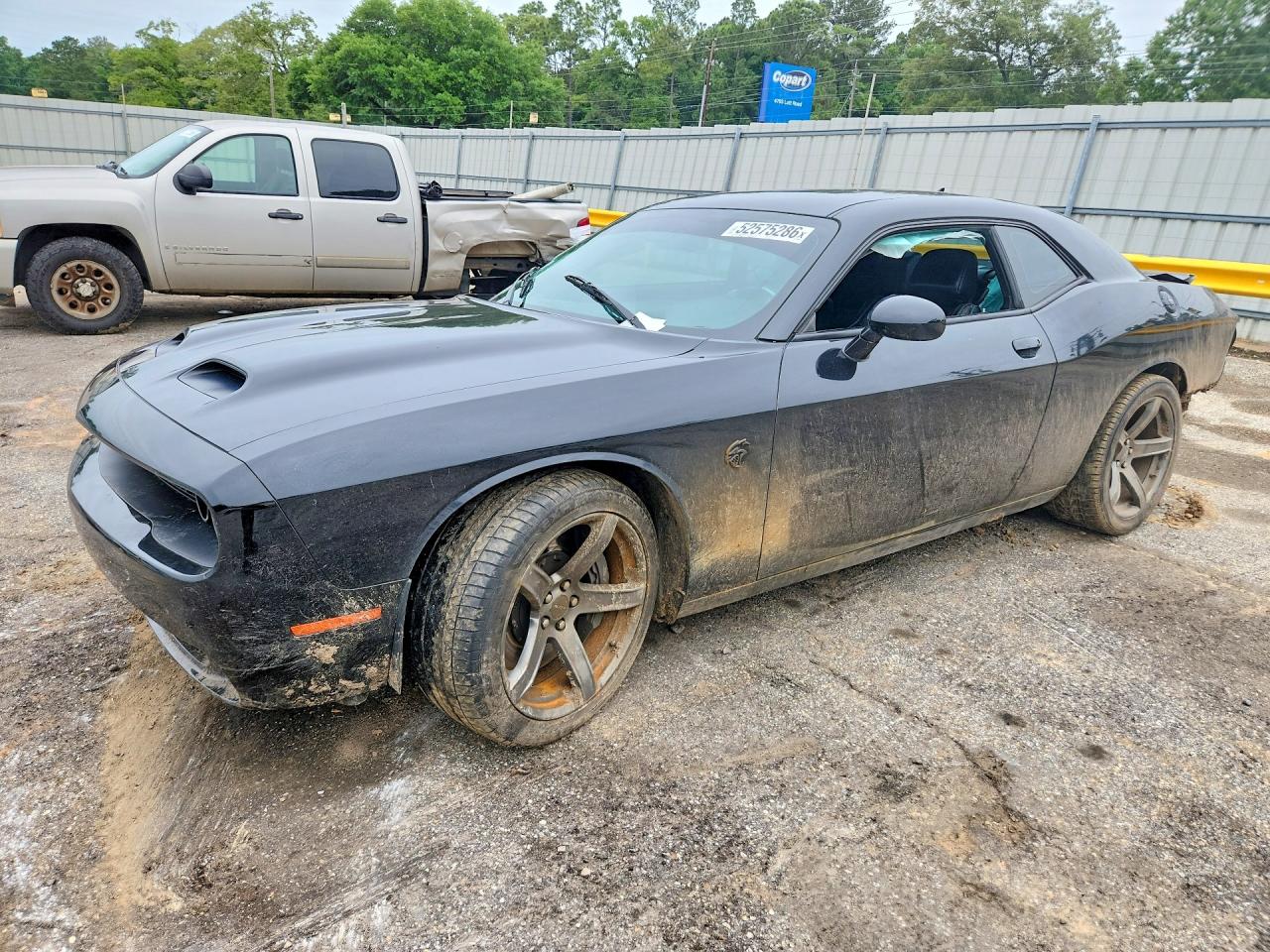 2022 Dodge Challenger SRT Hellcat, VIN 2C3CDZC94NH242247 — Бок
