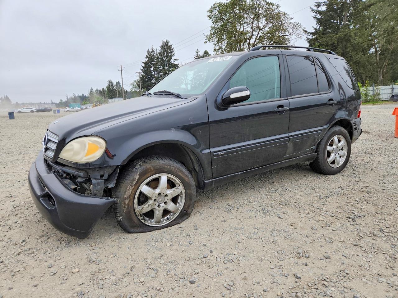 2004 Mercedes-Benz M 350, VIN 4JGAB57E34A491480 — Rear end