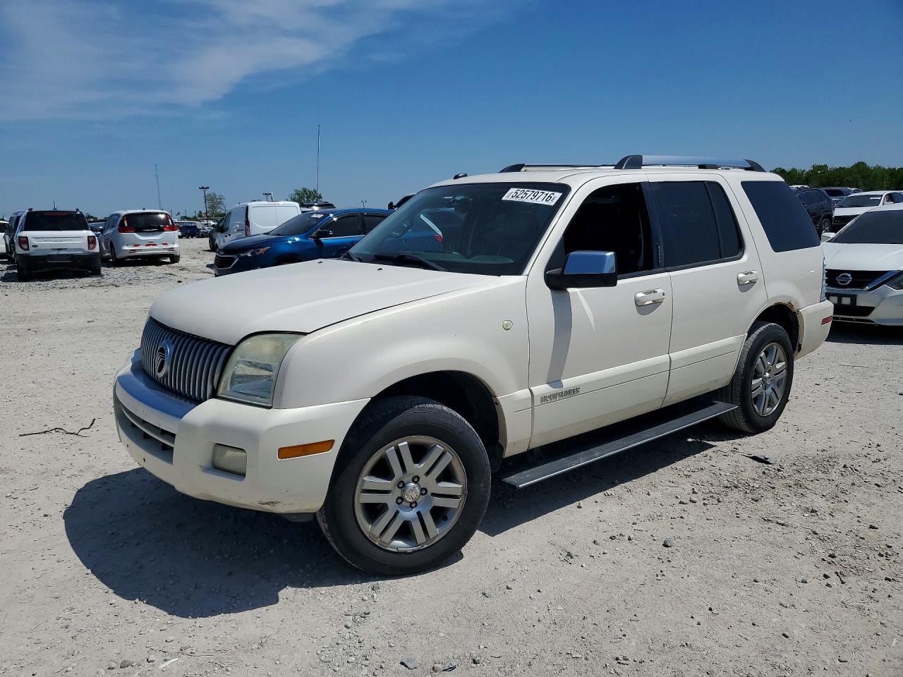 2008 Mercury Mountaineer Premier, VIN 4M2EU48898UJ00091 — Rear end