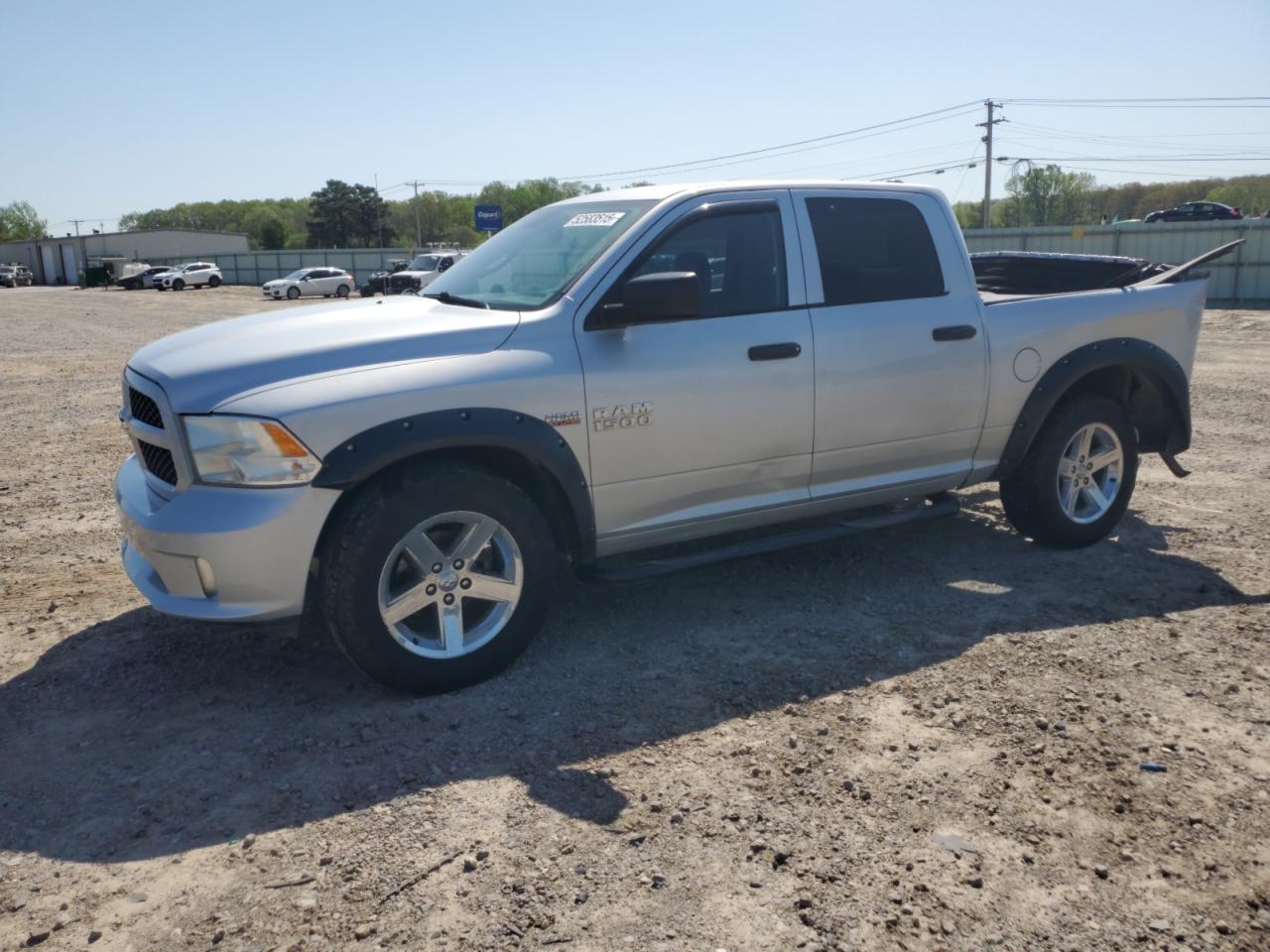 2014 Ram 1500 Express, VIN 1C6RR7KT0ES203471 — Повреждение рамы
