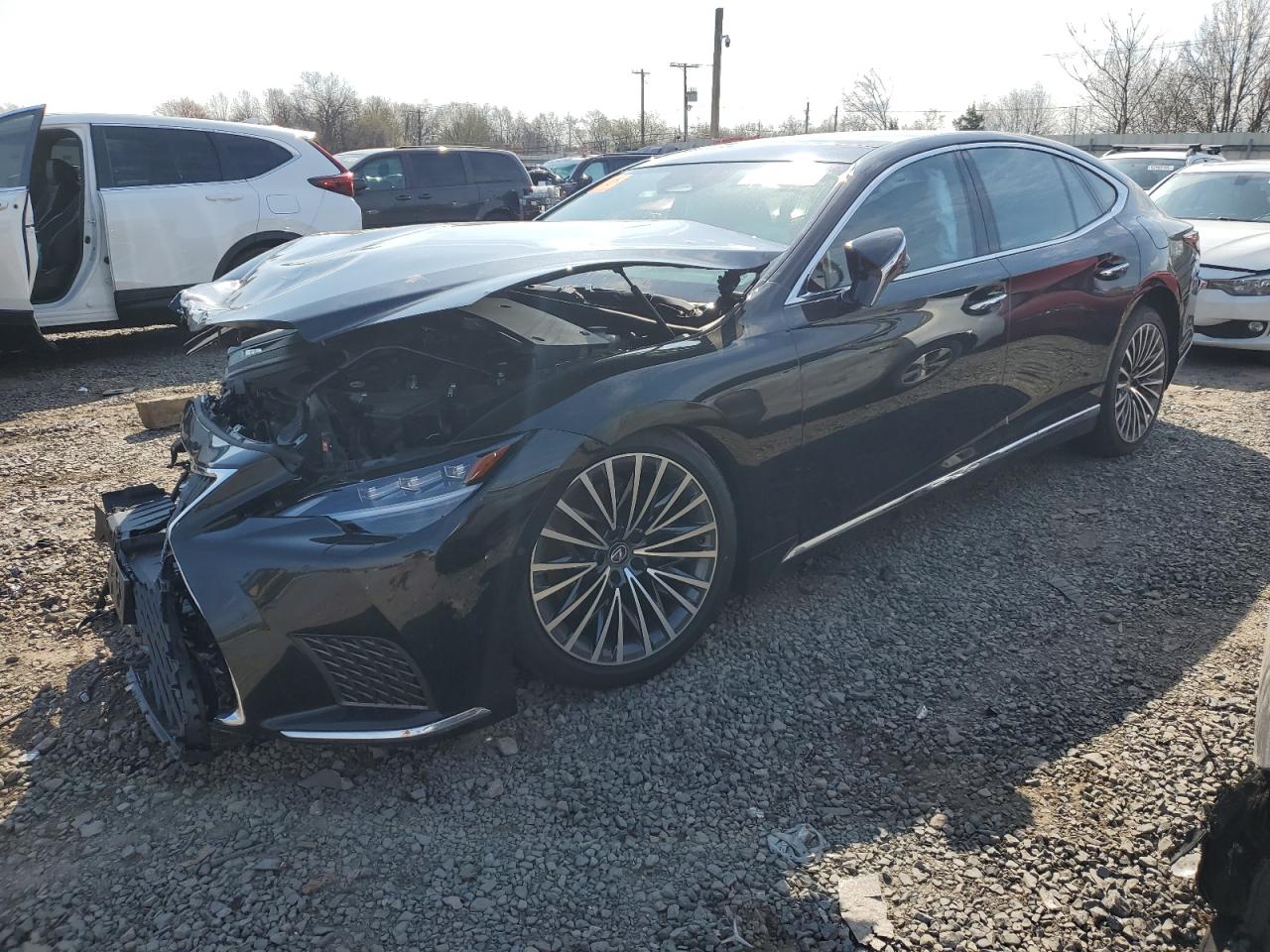 2024 Lexus LS 500, VIN JTHG5LGF7R5012348 — Перед