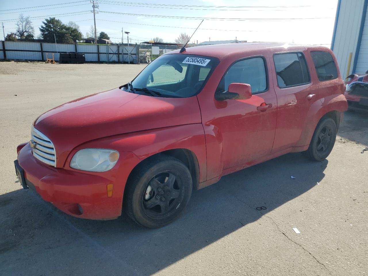2011 Chevrolet HHR 1LT, VIN 3GNBABFW7BS629206 — Rear end