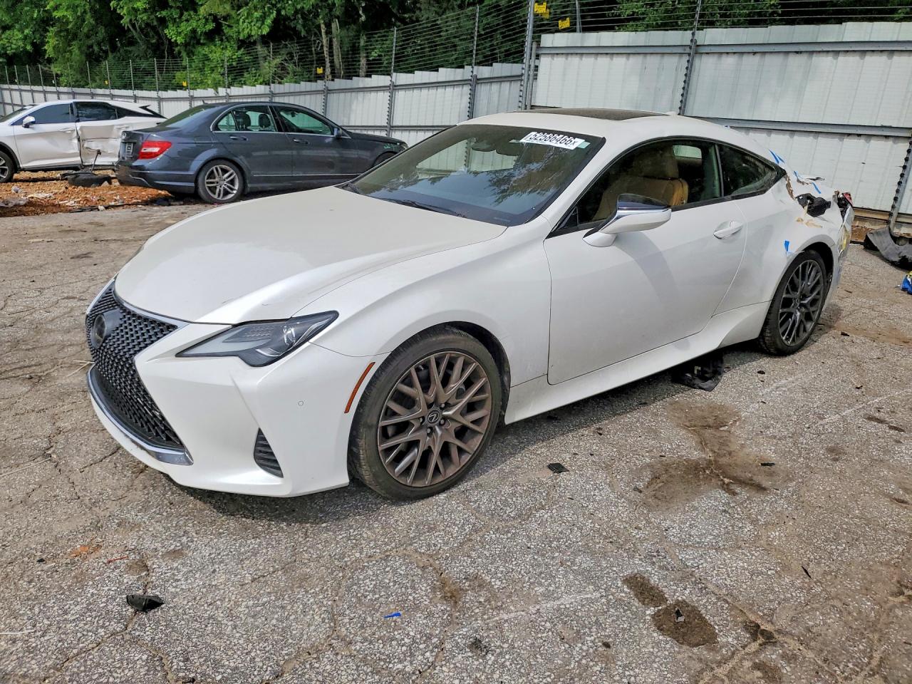 2019 Lexus RC 350, VIN JTHHZ5BC9K5019678 — Rear end