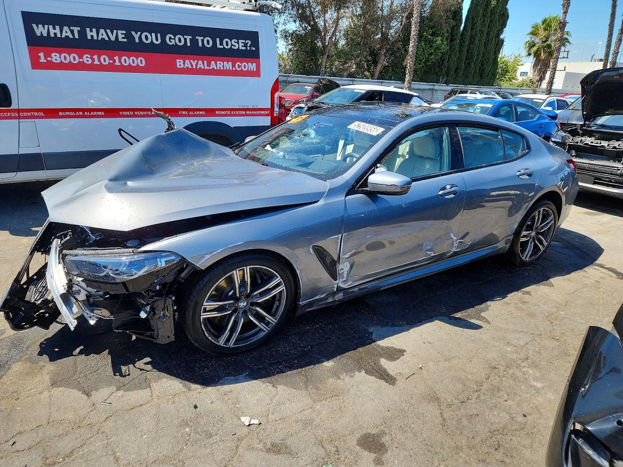 2026 BMW 8 Series 840i, VIN WBAGV2C03TCX60611 — Front end