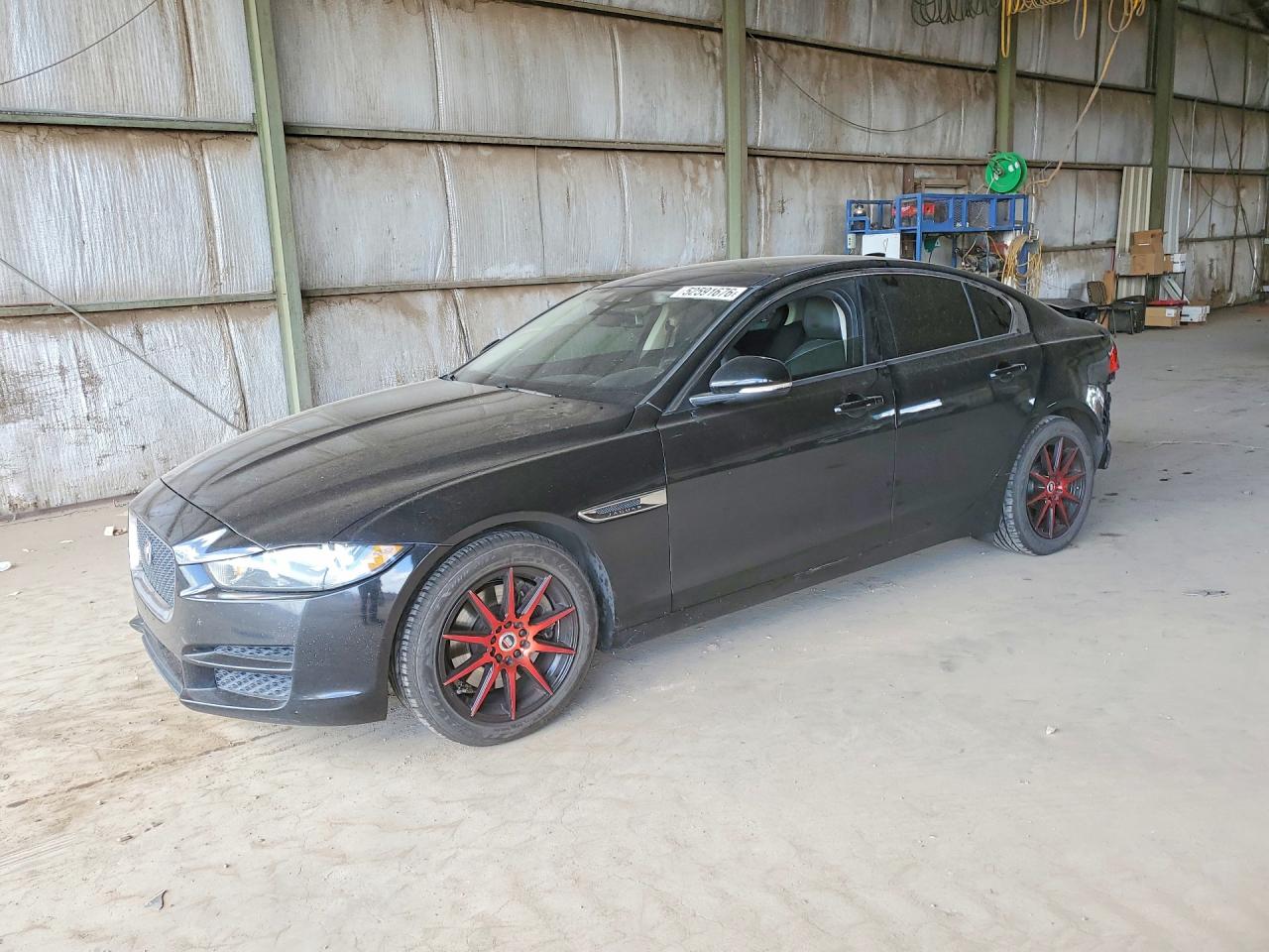 2018 Jaguar XE 25t, VIN SAJAR4FX3JCP39225 — Rear end