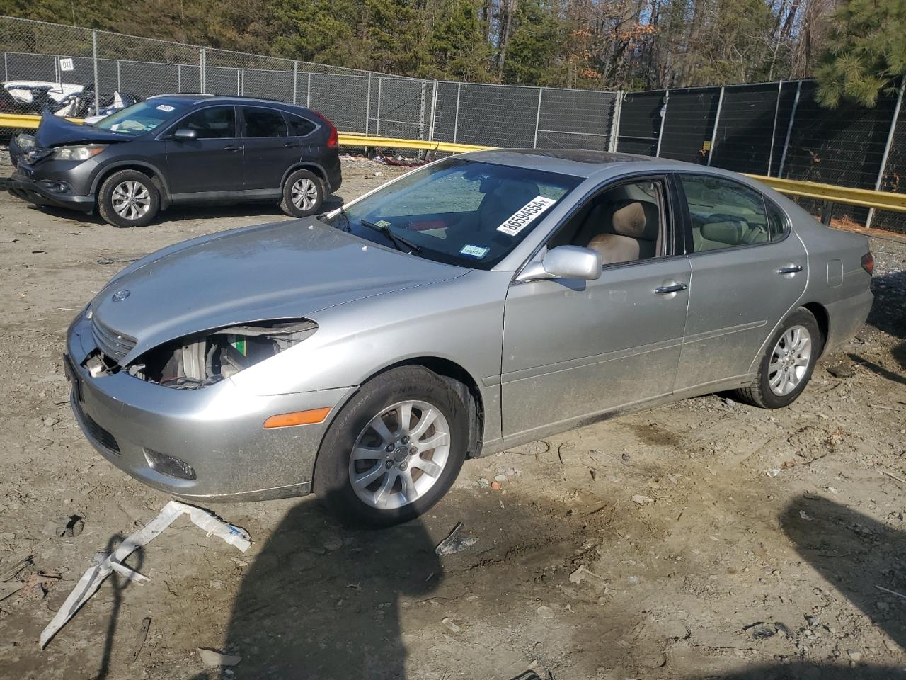 2003 Lexus ES 300, VIN JTHBF30G530147651 — Vandalism