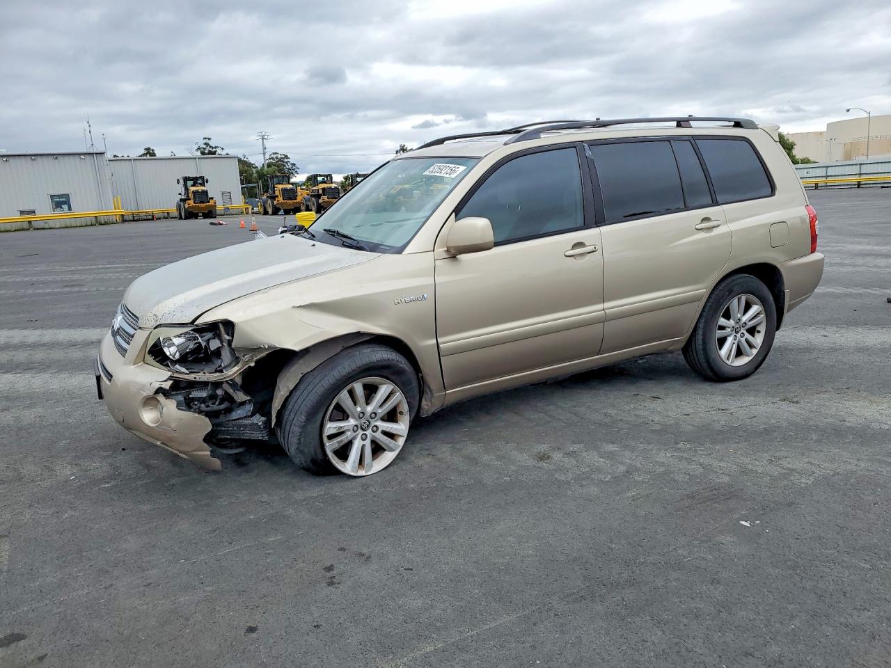 2006 Toyota Highlander Limited, VIN JTEEW21A760020662 — Front end