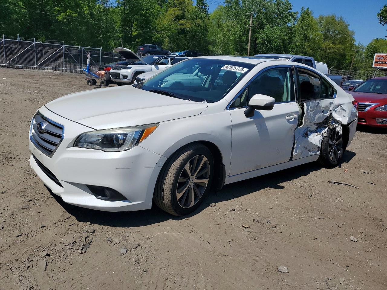 2017 Subaru Legacy Limited, VIN 4S3BNEN66H3023233 — Auction photo