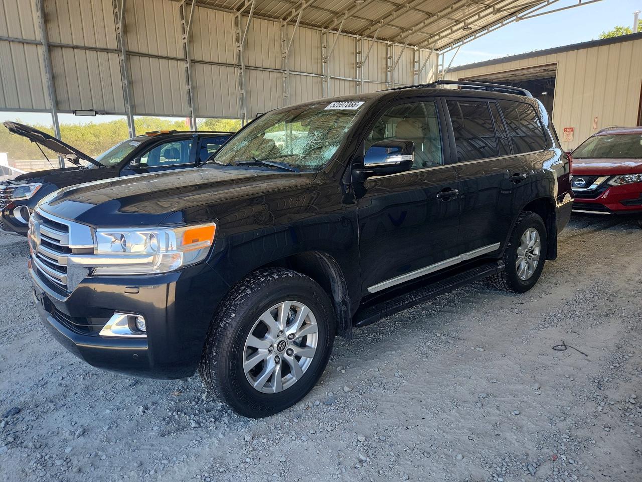 2019 Toyota Land Cruiser, VIN JTMCY7AJ7K4075182 — Hail