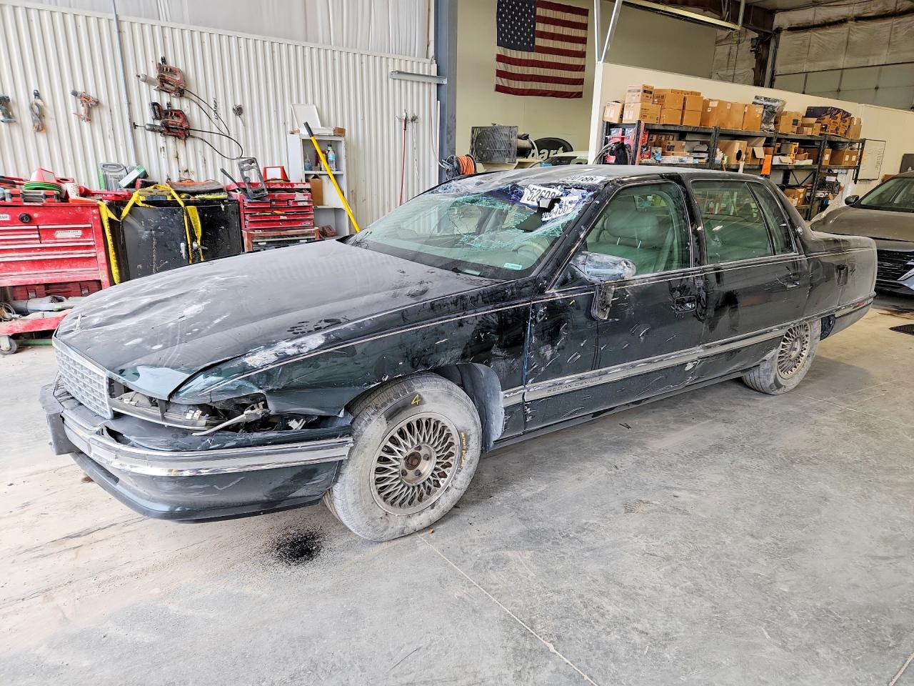 1995 Cadillac DeVille, VIN 1G6KD52B0SU302086 — Rollover