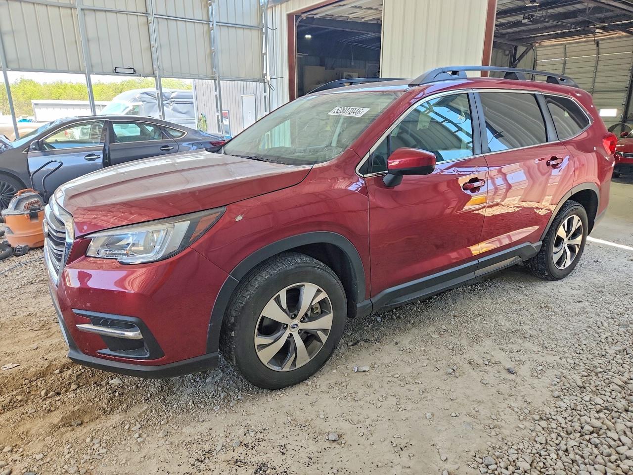 2020 Subaru Ascent Premium, VIN 4S4WMACD6L3423134 — Hail