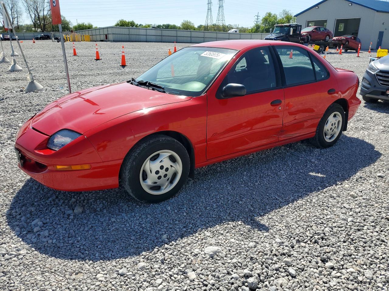 1996 Pontiac Sunfire SE, VIN 1G2JB5243T7579349 — Бок