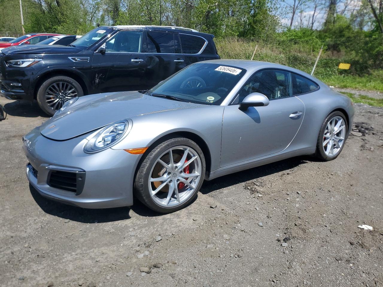 2019 Porsche 911 Carrera S, VIN WP0AB2A92KS114225 — Front end