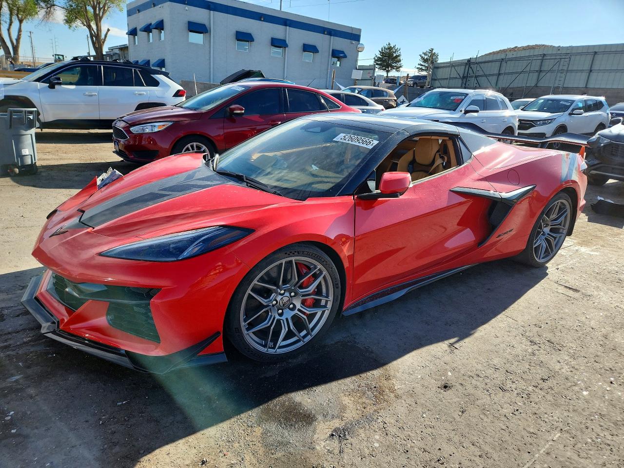2026 Chevrolet Corvette 3LZ, VIN 1G1YF3D31T5604129 — Front end