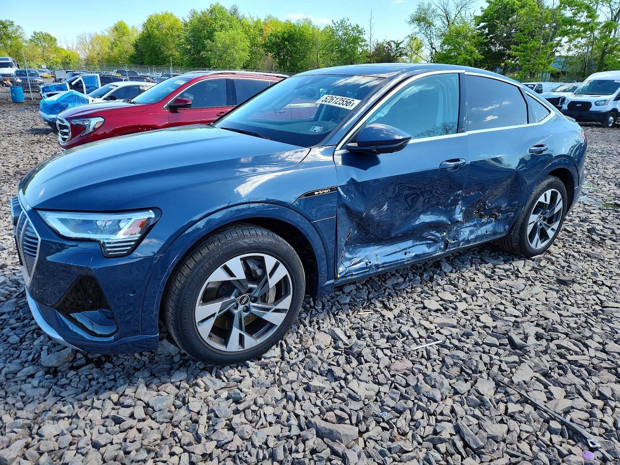 2021 Audi e-tron Sportback Premium Plus, VIN WA12AAGE1MB022137 — Side