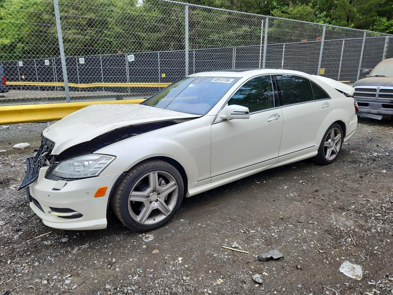 2010 Mercedes-Benz S 550, VIN WDDNG8GB3AA316193 — Front end