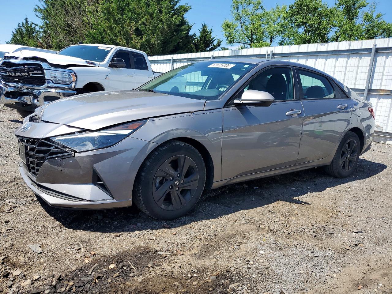2021 Hyundai Elantra SEL, VIN KMHLS4AGXMU211758 — Front end