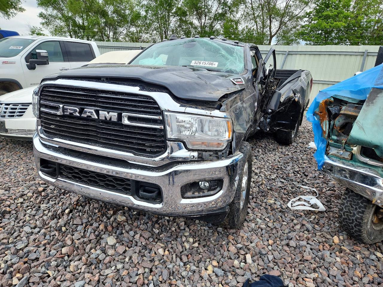 2020 Ram 3500 Lone Star, VIN 3C63R3BL0LG295541 — Опрокидывание