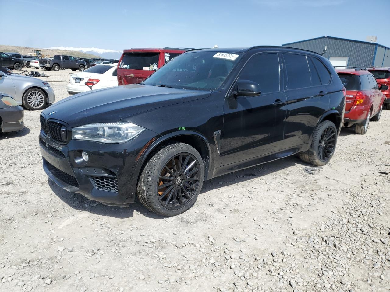 2015 BMW X5 M, VIN 5YMKT6C52F0C88973 — Engine fire
