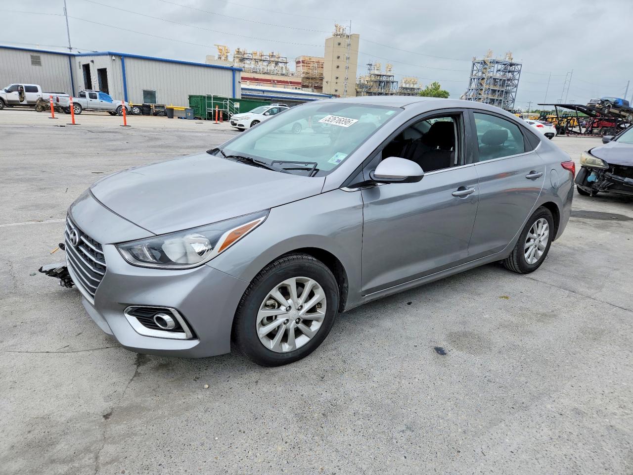 2022 Hyundai Accent SEL, VIN 3KPC24A63NE187279 — Front end